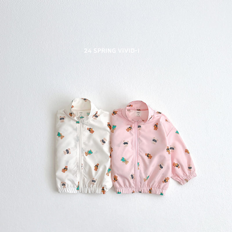 Vivid I - Korean Children Fashion - #kidsshorts - Bear Windbreak