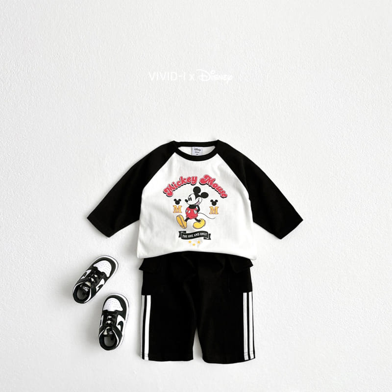 Vivid I - Korean Children Fashion - #kidsstore - D Color Raglan Tee - 6