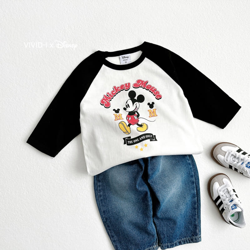 Vivid I - Korean Children Fashion - #kidzfashiontrend - D Color Raglan Tee - 7