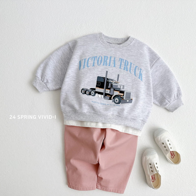 Vivid I - Korean Children Fashion - #littlefashionista - Car Car Car Sweatshirt - 6