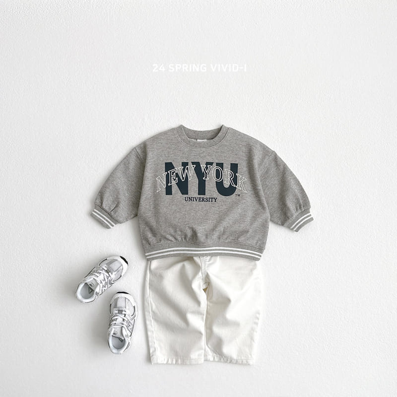 Vivid I - Korean Children Fashion - #minifashionista - New York Banding Sweatshirt - 11