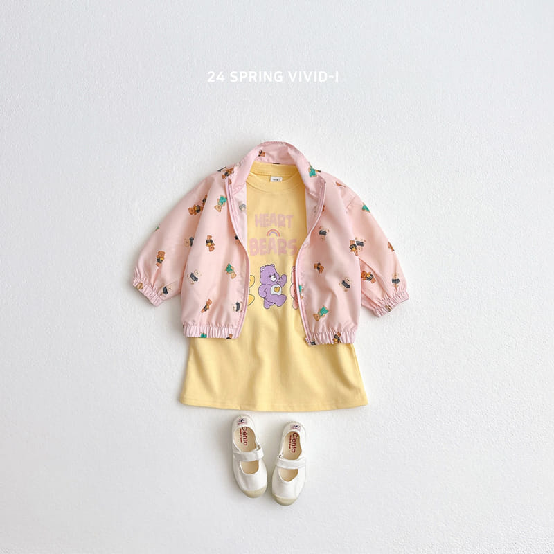 Vivid I - Korean Children Fashion - #prettylittlegirls - Bear Windbreak - 8