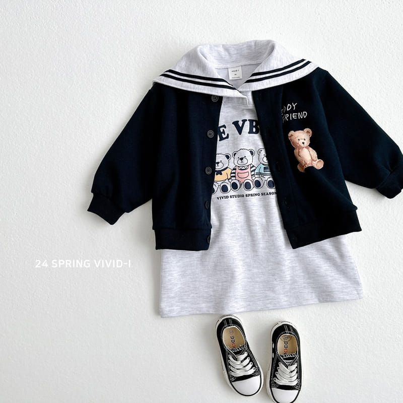 Vivid I - Korean Children Fashion - #stylishchildhood - Spring Sera One-Piece - 9