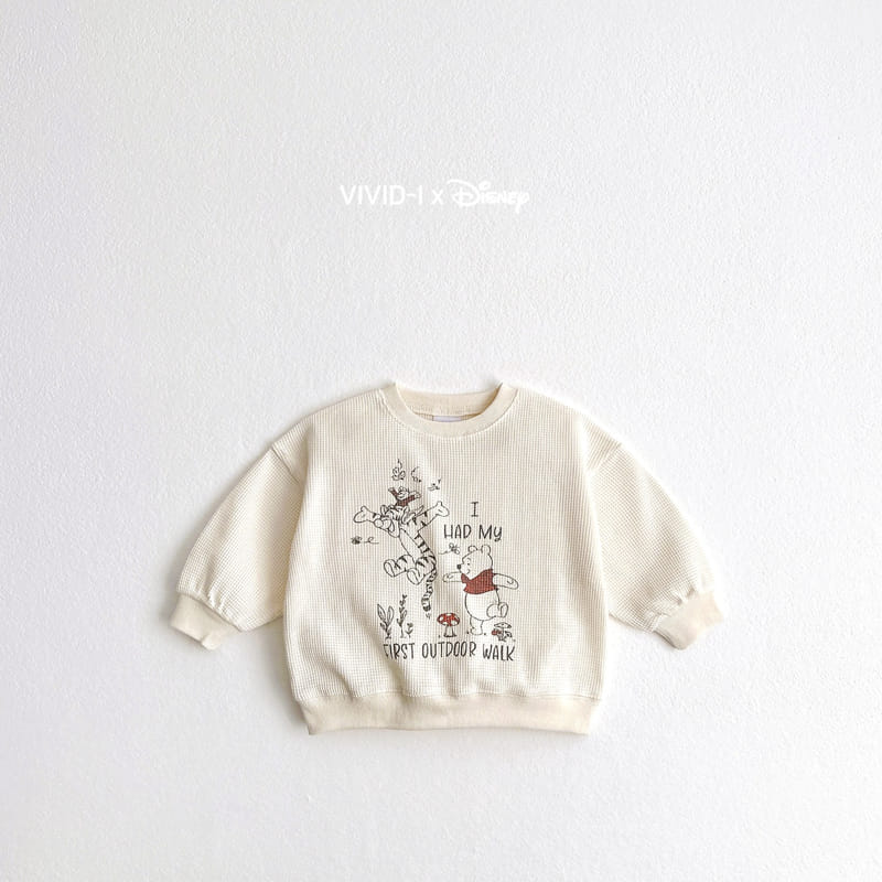 Vivid I - Korean Children Fashion - #stylishchildhood - P Waffle Sweatshirt - 2