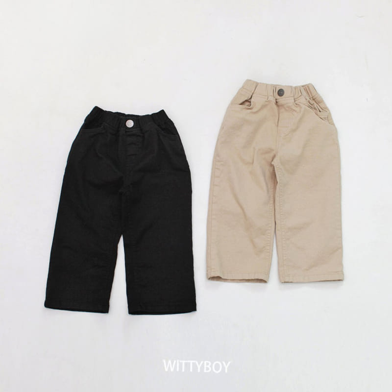 Witty Boy - Korean Children Fashion - #Kfashion4kids - Soft Chu Pants