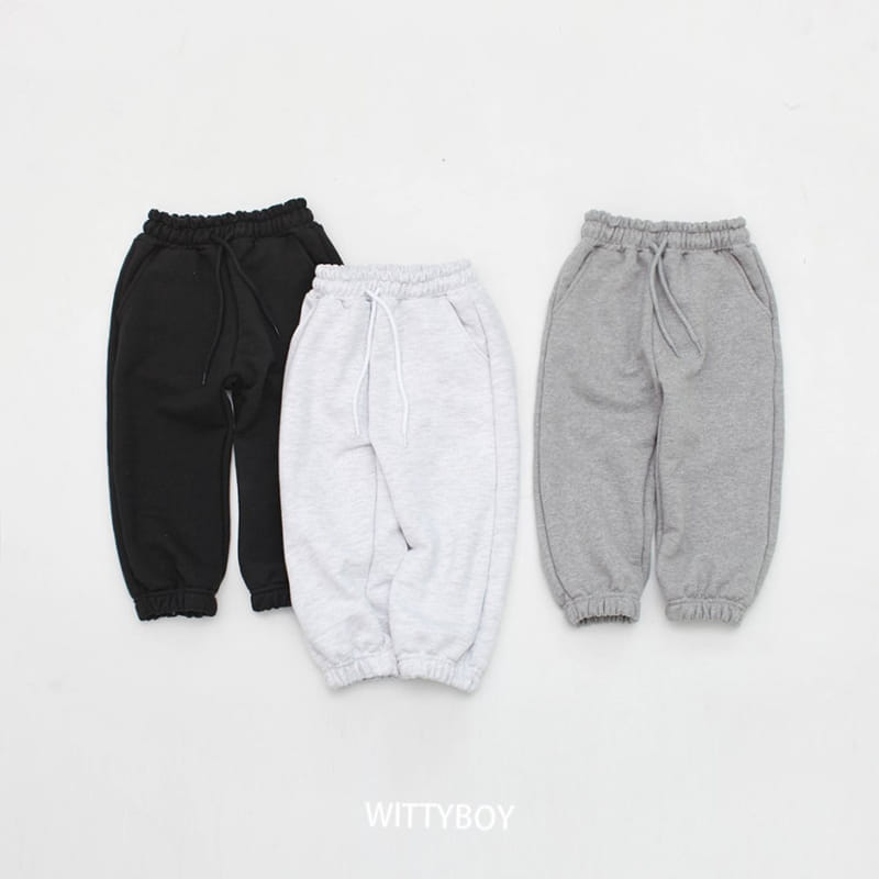 Witty Boy - Korean Children Fashion - #childofig - Addy Jogger Pants