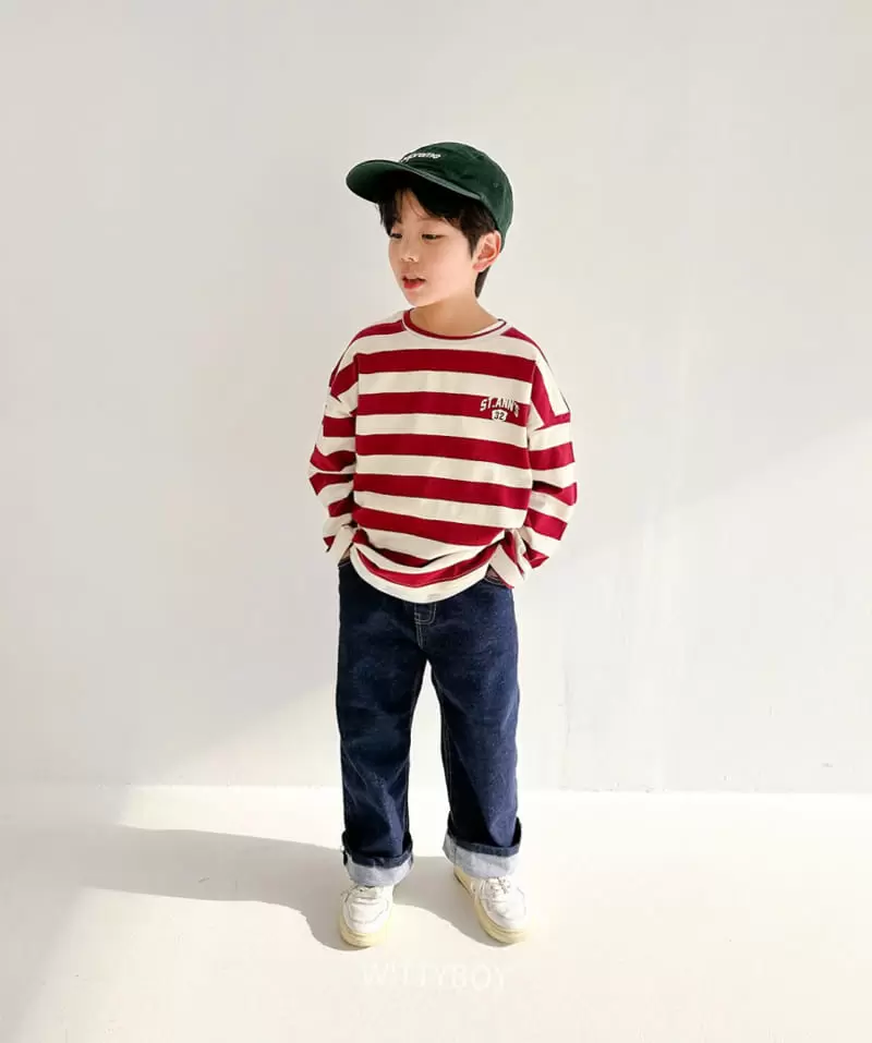 Witty Boy - Korean Children Fashion - #fashionkids - Stan ST Tee - 11