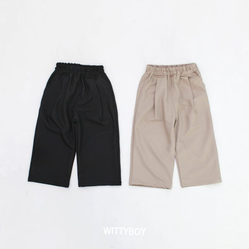 Witty Boy - Korean Children Fashion - #kidsshorts - Butter Slacks