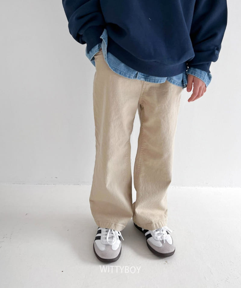 Witty Boy - Korean Children Fashion - #magicofchildhood - Soft Chu Pants - 4