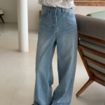 Roen Wide Denim Pants