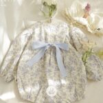 Lovely Blue Flower C Baby Bodysuit