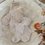 Bebe Ribbon Socks 2types Set