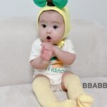 Mini Mango Body Suit Bonnet Set