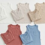 Cool Linen Sleeveless Cardigan Set