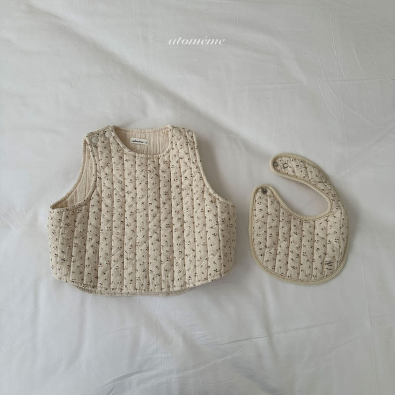 Atomeme - Korean Baby Fashion - #onlinebabyshop - Cozy Reversible Bib - 4