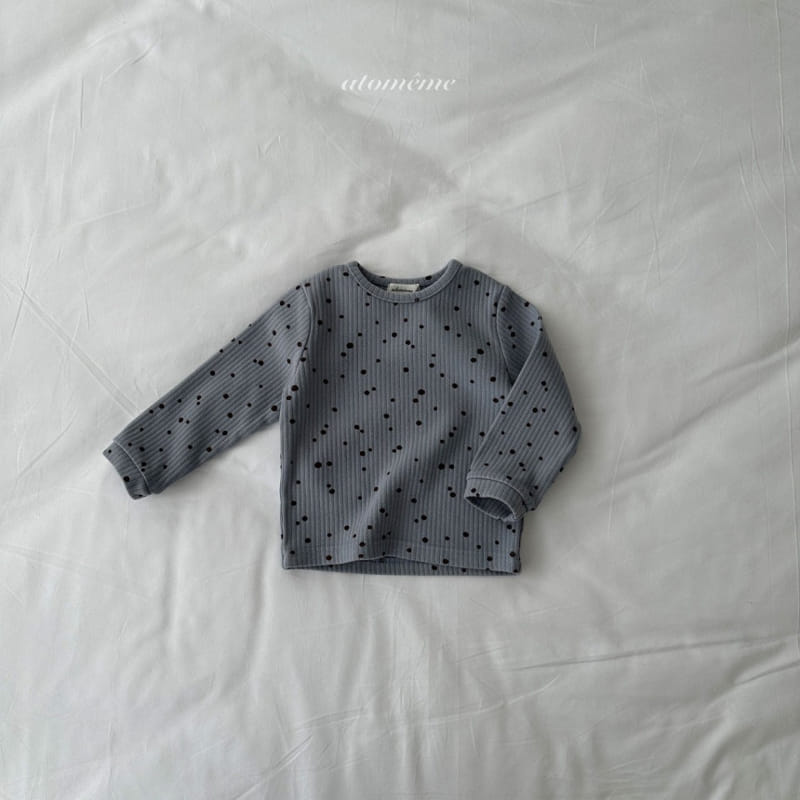 Atomeme - Korean Baby Fashion - #babyclothing - Dot Dot Round Tee - 11