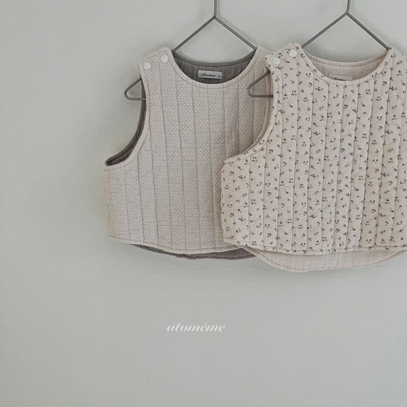 Atomeme - Korean Baby Fashion - #babygirlfashion - Hug Reversible Vest