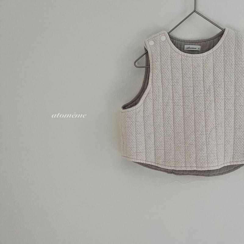 Atomeme - Korean Baby Fashion - #babyoninstagram - Hug Reversible Vest - 4