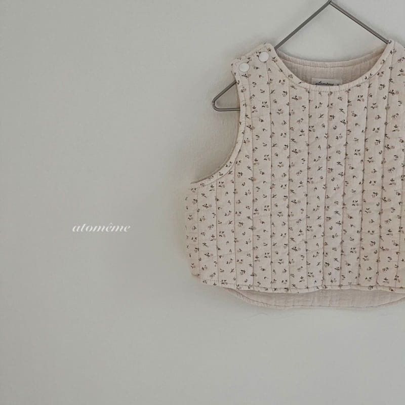 Atomeme - Korean Baby Fashion - #babyoutfit - Hug Reversible Vest - 5