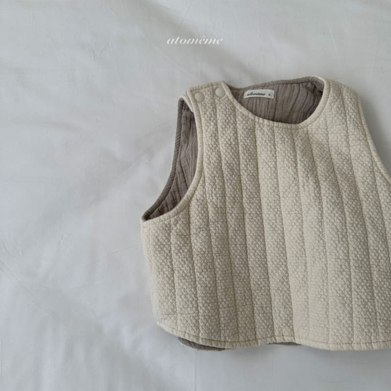 Atomeme - Korean Baby Fashion - #onlinebabyshop - Hug Reversible Vest - 9