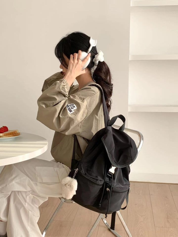 Attention-plz-Korean Women Fashion - #restrostyle - Buckle Pocket Back Pack - 5