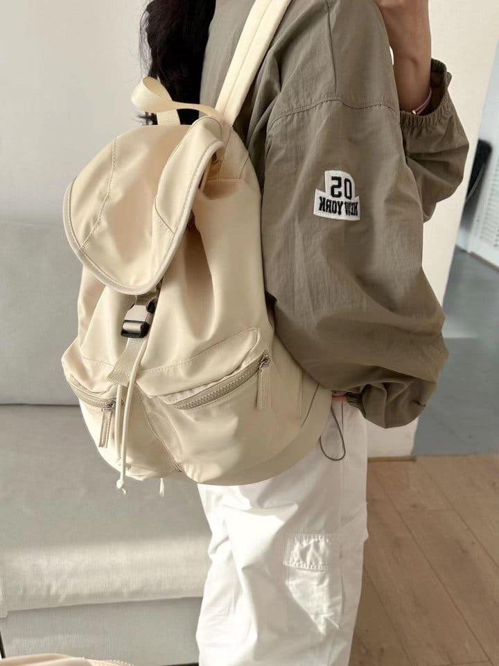 Attention-plz-Korean Women Fashion - #thelittlethings - Buckle Pocket Back Pack - 9