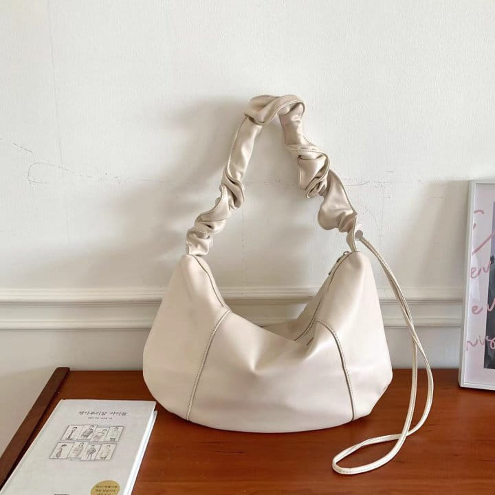 Attention-plz-Korean Women Fashion - #womensfashion - Wrinkle L Shoulder Bag   - 11