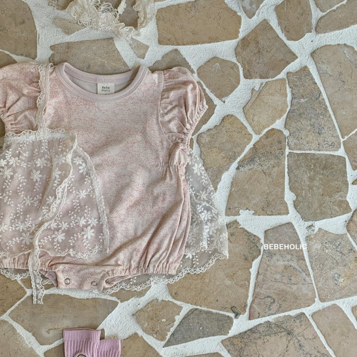 Bebe Holic - Korean Baby Fashion - #babygirlfashion - Flower Body Suit - 6