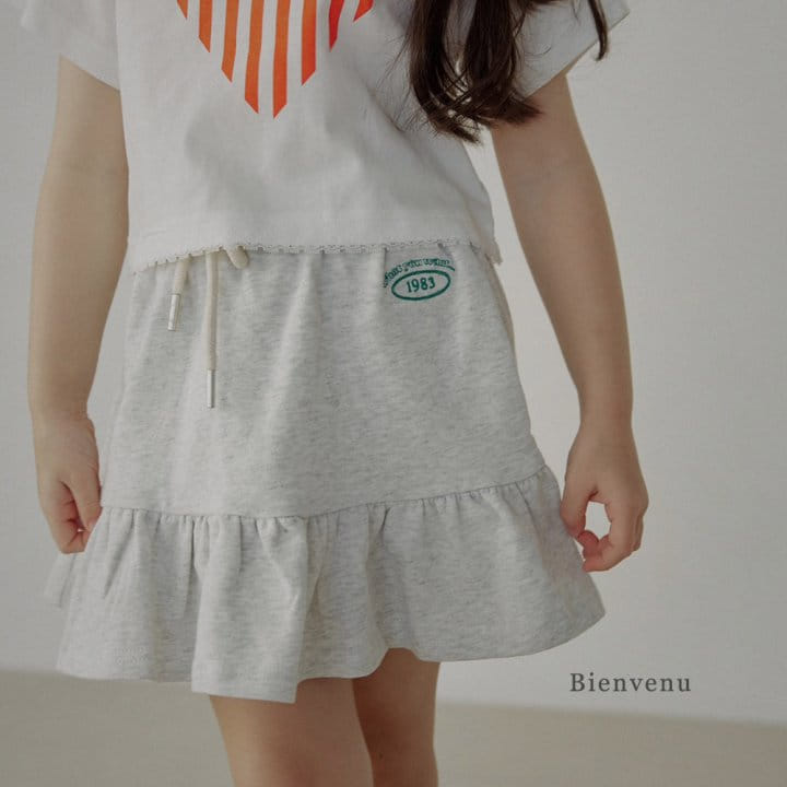 Bienvenu - Korean Children Fashion - #Kfashion4kids - Embroidery Kan Kan Skirt  - 3