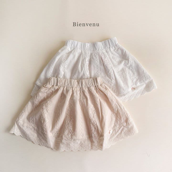 Bienvenu - Korean Children Fashion - #childofig - Lace Mini Skirt - 10