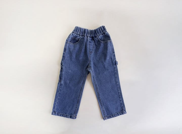 Bienvenu - Korean Children Fashion - #childofig - Pocket Denim Pants