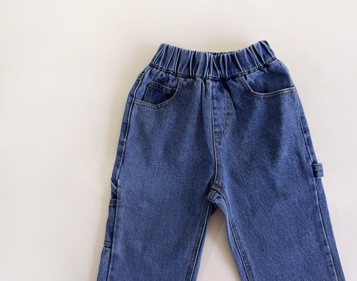 Bienvenu - Korean Children Fashion - #childrensboutique - Pocket Denim Pants - 2