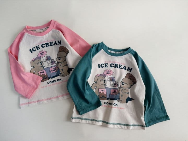 Bienvenu - Korean Children Fashion - #fashionkids - Ice Cream Tee - 8