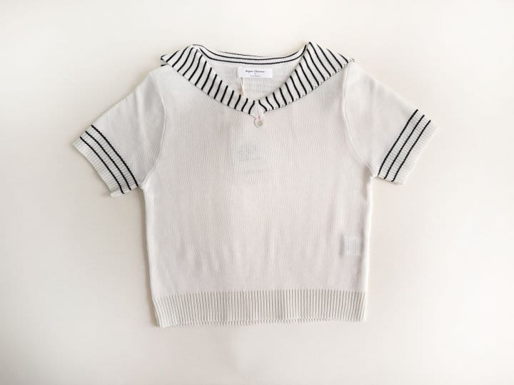 Bienvenu - Korean Children Fashion - #kidsshorts - Knit Sera Tee - 2