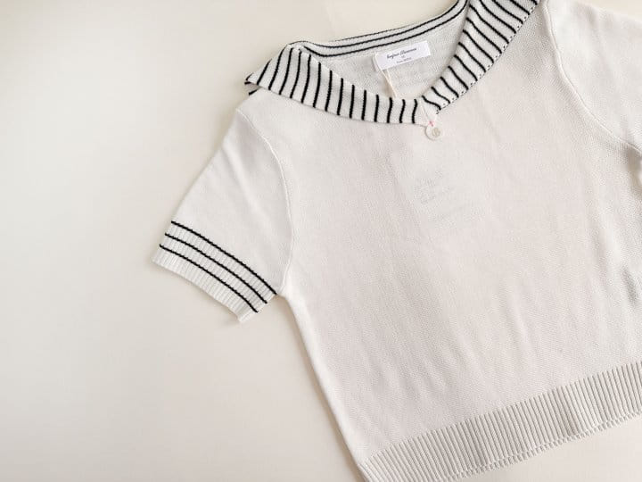 Bienvenu - Korean Children Fashion - #kidsstore - Knit Sera Tee - 3