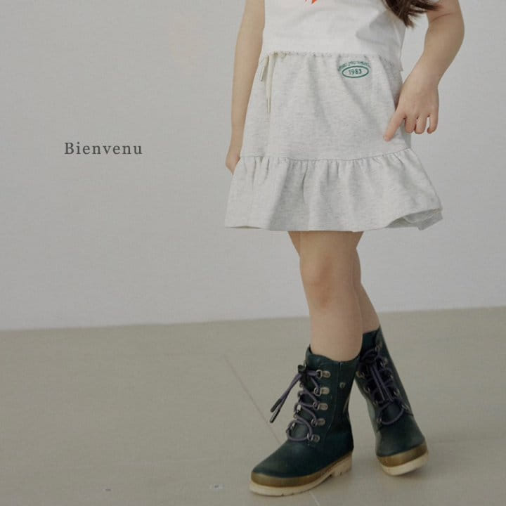 Bienvenu - Korean Children Fashion - #kidzfashiontrend - Embroidery Kan Kan Skirt  - 2