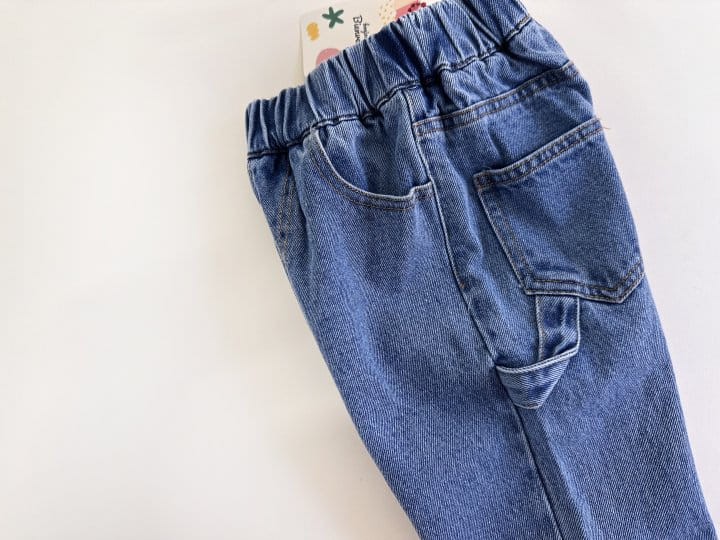 Bienvenu - Korean Children Fashion - #littlefashionista - Pocket Denim Pants - 10