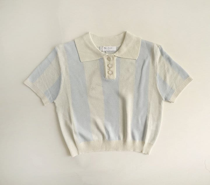 Bienvenu - Korean Children Fashion - #magicofchildhood - Knit ST Tee - 6