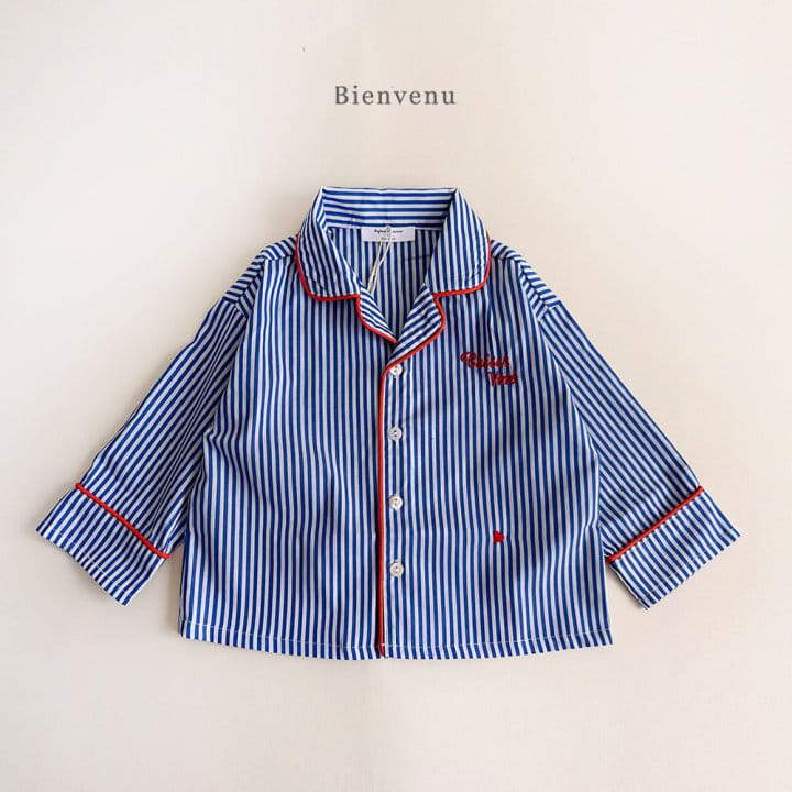 Bienvenu - Korean Children Fashion - #minifashionista - Pajama Look Shirt