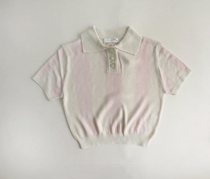 Bienvenu - Korean Children Fashion - #minifashionista - Knit ST Tee - 7