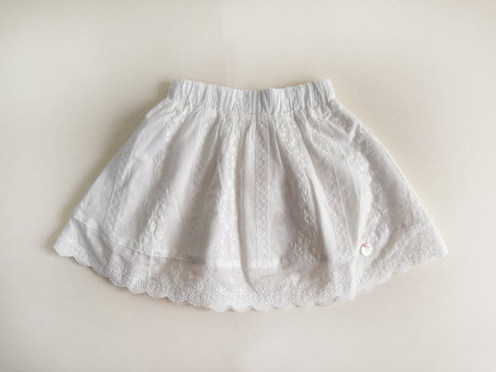 Bienvenu - Korean Children Fashion - #stylishchildhood - Lace Mini Skirt - 9