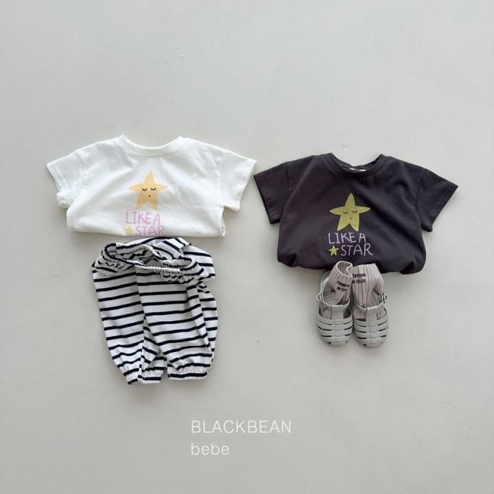 Black Bean - Korean Baby Fashion - #babylifestyle - Little Star Bebe Tee