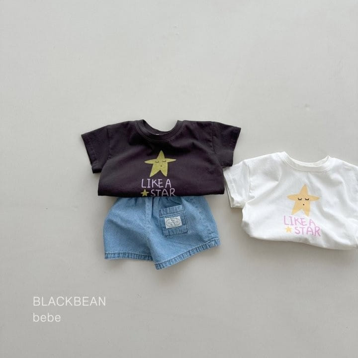 Black Bean - Korean Baby Fashion - #babyoninstagram - Little Star Bebe Tee - 2