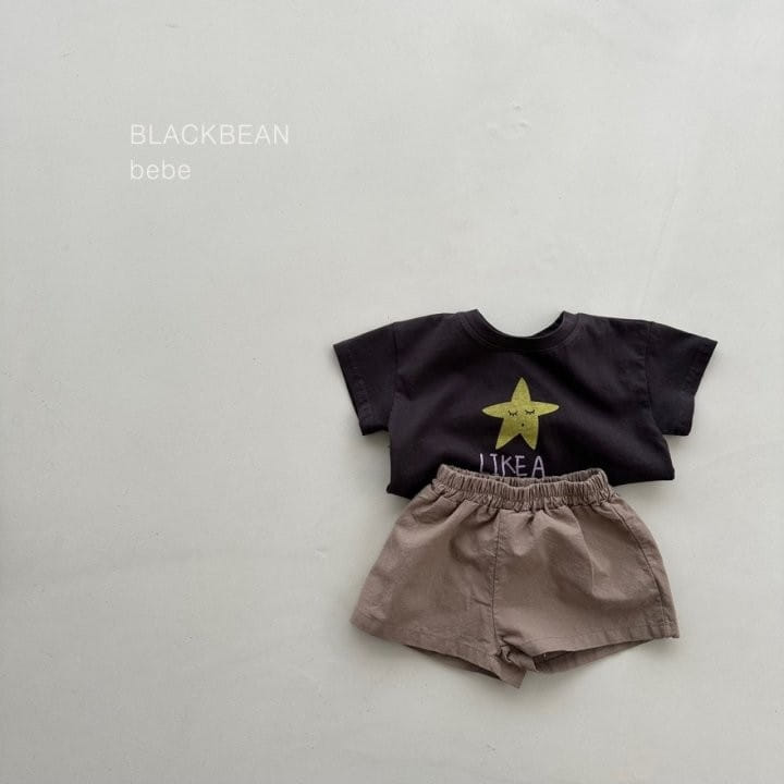 Black Bean - Korean Baby Fashion - #babywear - Little Star Bebe Tee - 6