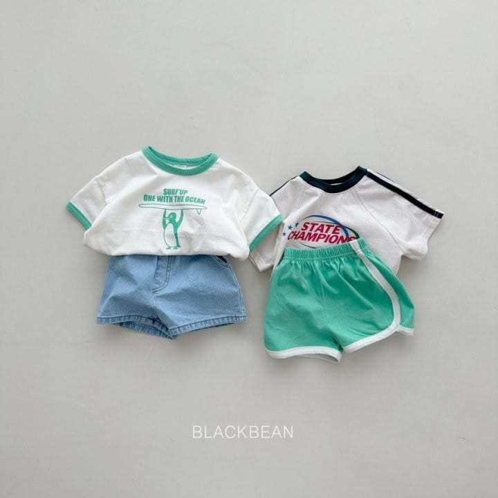 Black Bean - Korean Children Fashion - #childrensboutique - Penguin TOP Bottom Set - 4