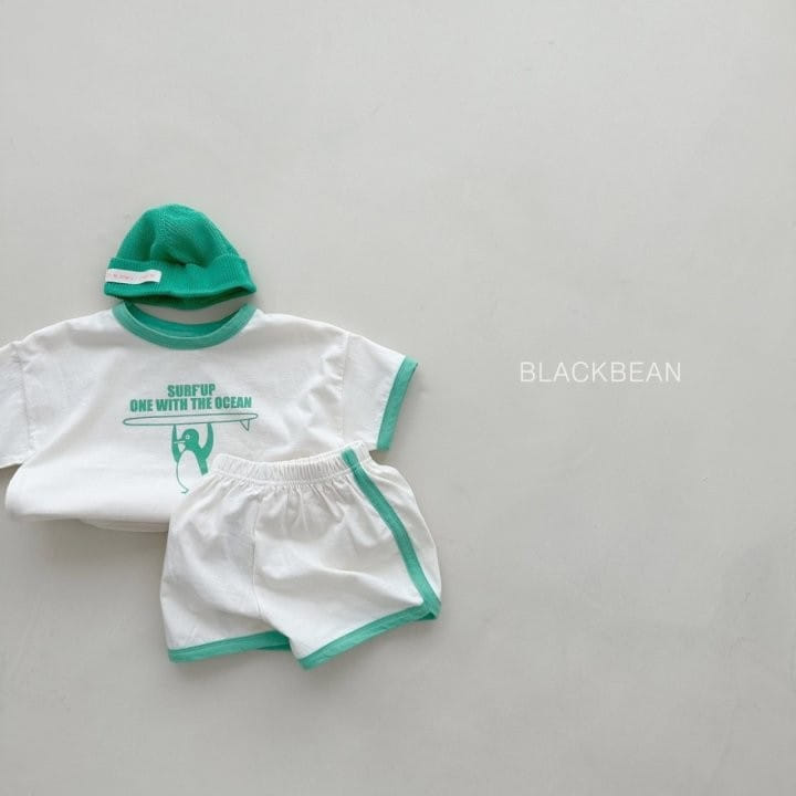 Black Bean - Korean Children Fashion - #discoveringself - Penguin TOP Bottom Set - 5