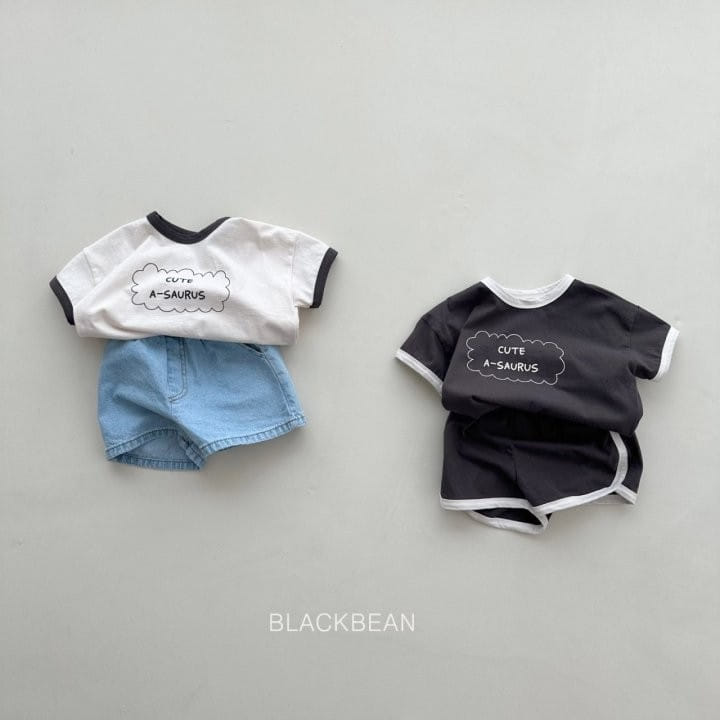 Black Bean - Korean Children Fashion - #designkidswear - Toy Top Bottom Set - 4