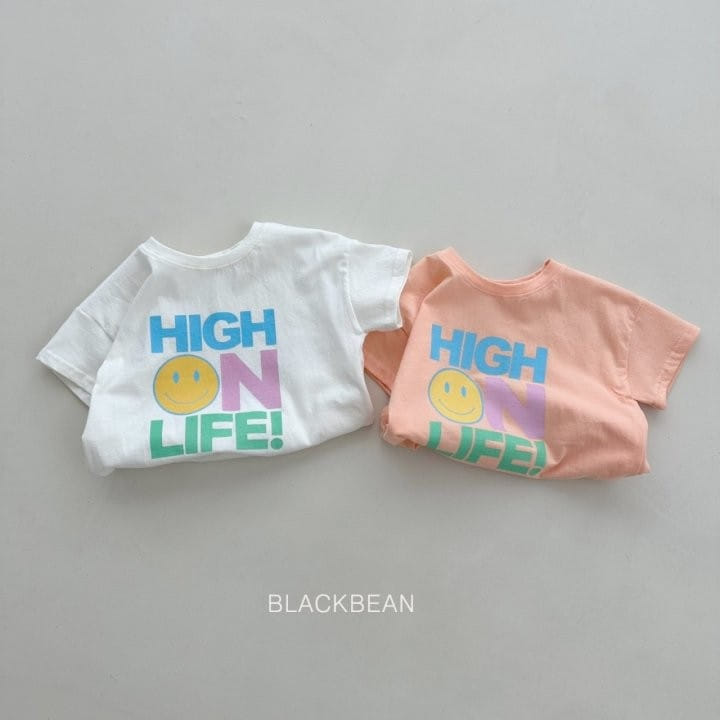 Black Bean - Korean Children Fashion - #toddlerclothing - Life Tee