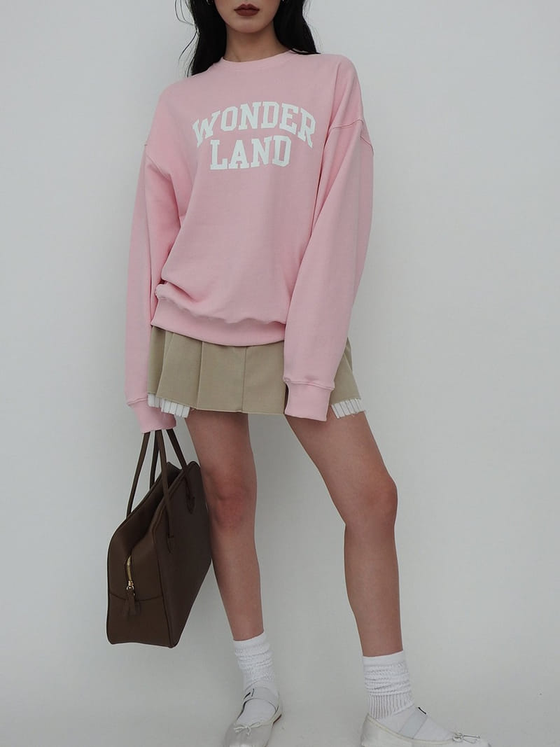 Black Fuchsia - Korean Women Fashion - #momslook - Wonder Pig Sweatshirt - 6