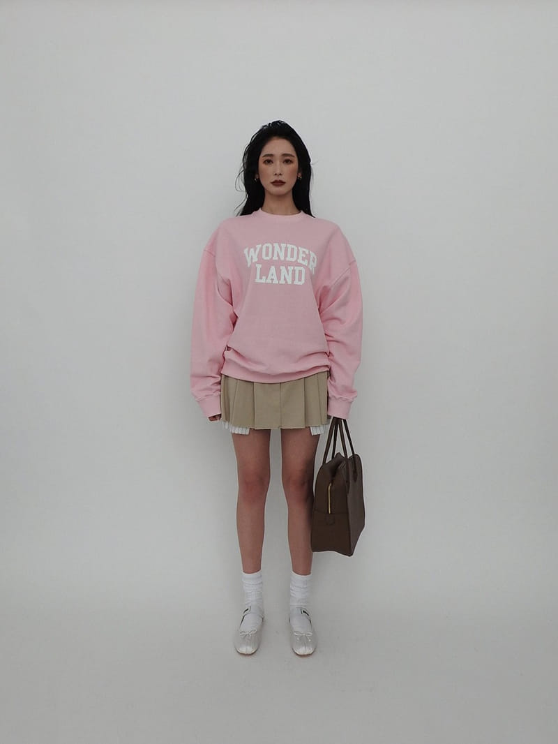 Black Fuchsia - Korean Women Fashion - #momslook - Wonder Pig Sweatshirt - 8